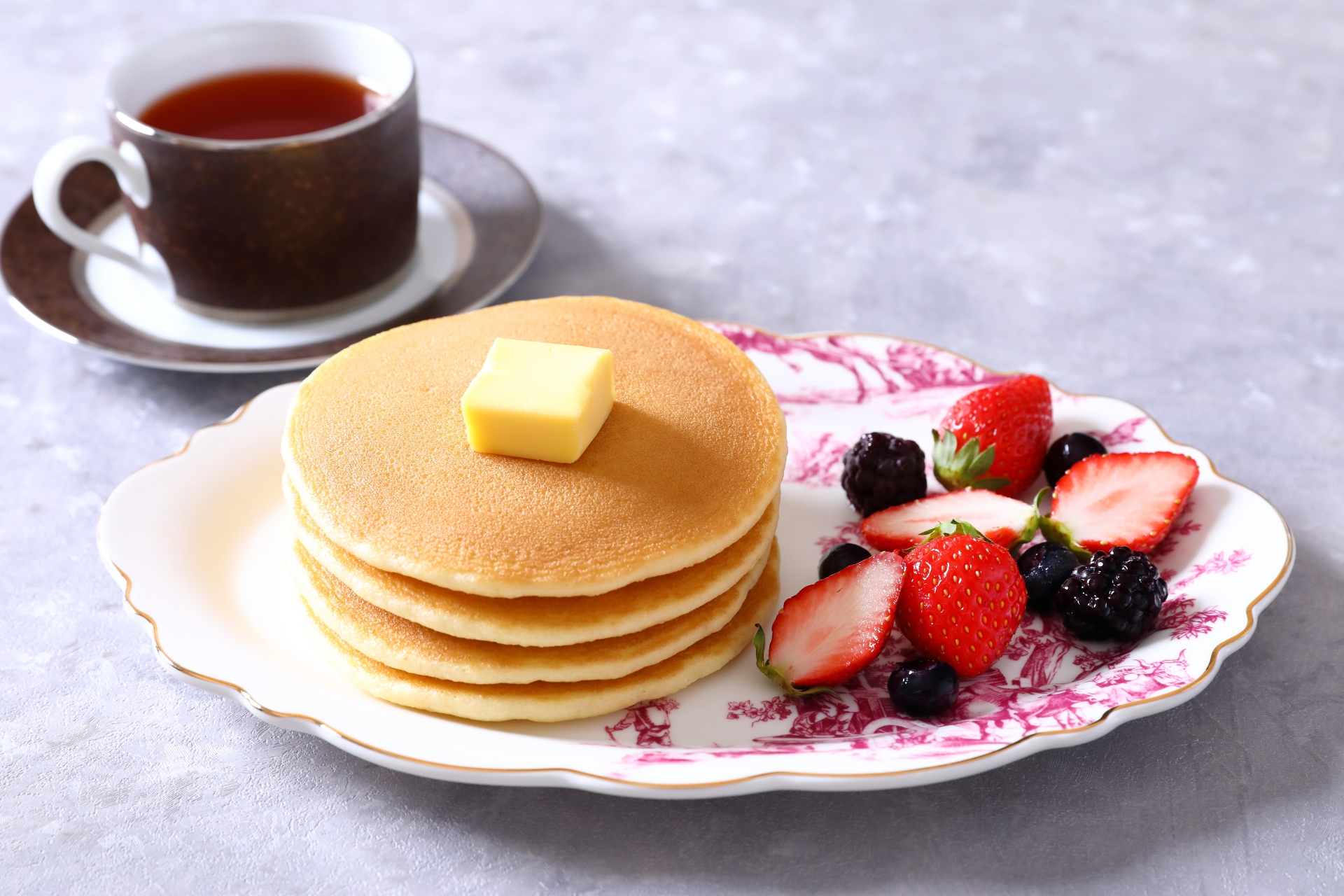 自慢のホットケーキ