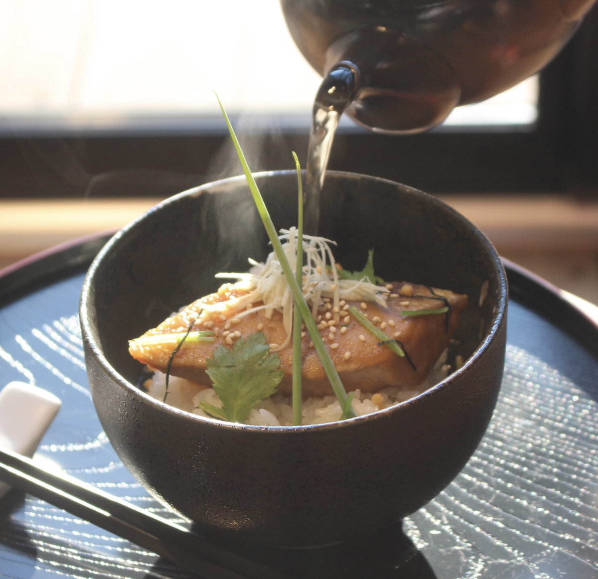 鰤鱼照烧茶泡饭